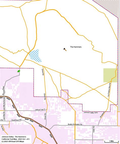 johnson valley map|Johnson Valley Map